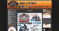 Desktop Screenshot of mk-fenix.sk